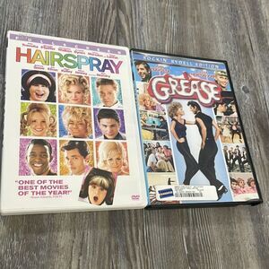 Musicals! Musical Movie DVD Bundle. Grease and Hairspray!